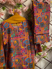 Peacock Article 2 Piece stitched