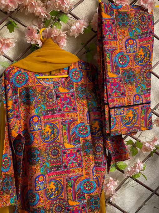 Peacock Article 2 Piece stitched
