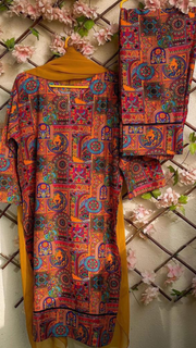 Peacock Article 2 Piece stitched