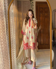 Khaddi Multi 3 Pcs Branded Suit