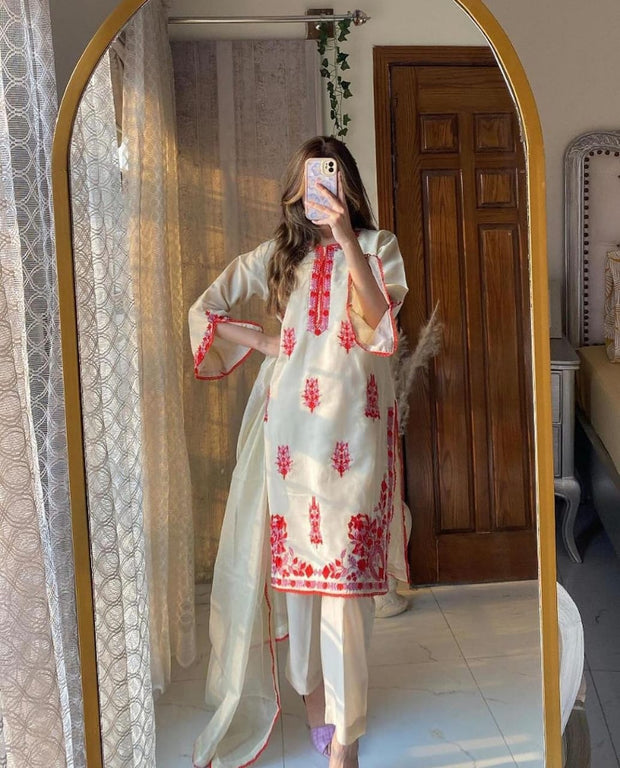Khaddi Multi 3 Pcs Branded Suit