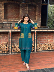 Cotton 2 pc stitched (ZINK)