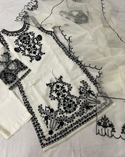 Jasmin Organza 3pc (Wedding special)